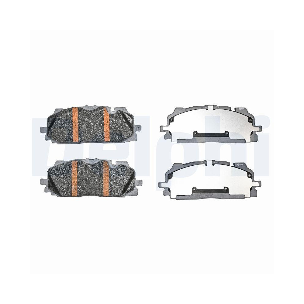 DELPHI LP5030EV Bremsbelagsatz, Scheibenbremse f&uuml;r AUDI, Vorderachse