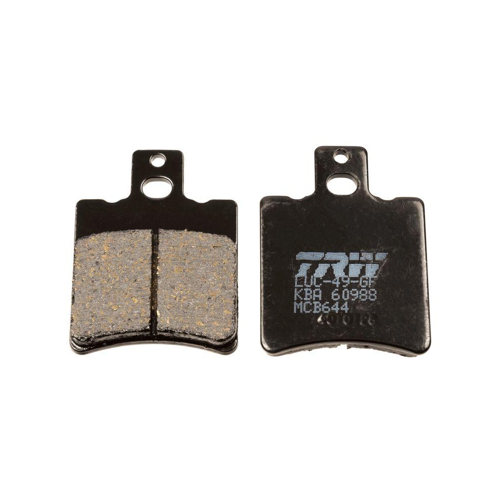 Bremsbelagsatz, Scheibenbremse TRW MCB644 Organic Allround f&uuml;r