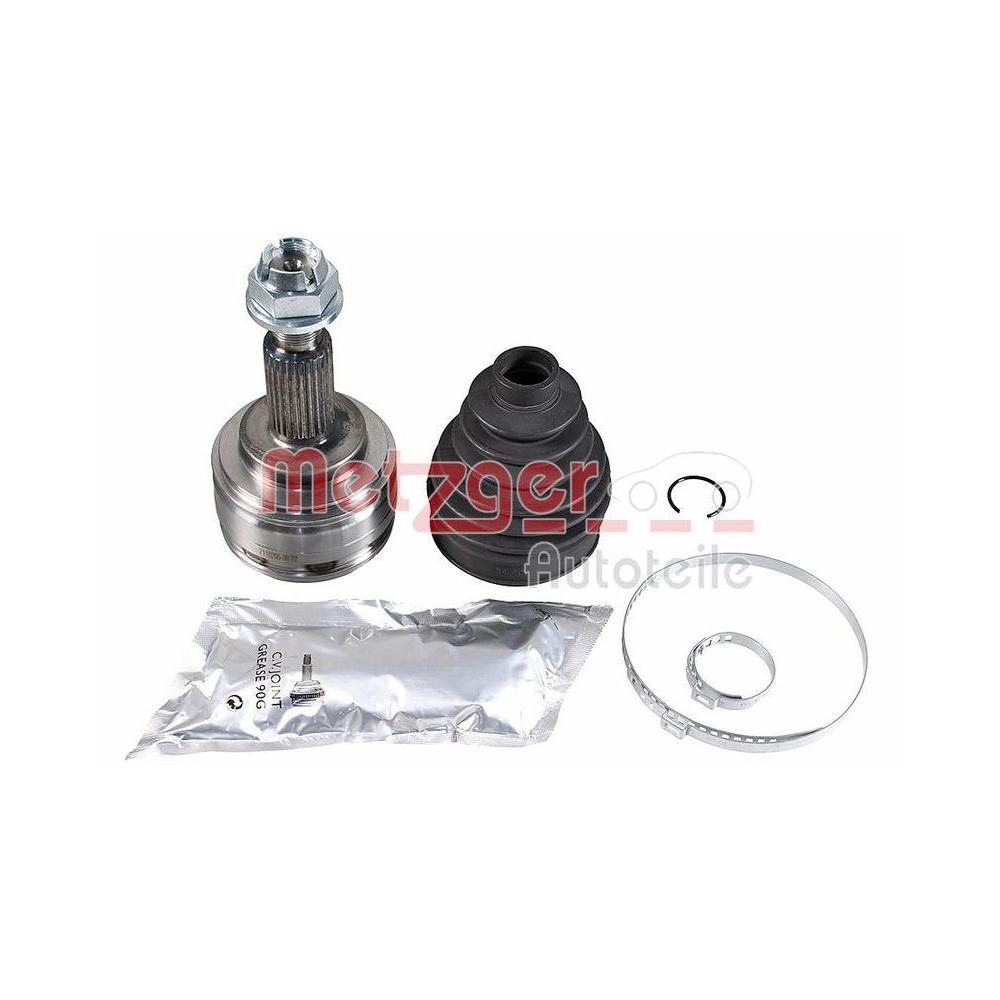 Gelenksatz, Antriebswelle METZGER 7110205 f&uuml;r RENAULT, Vorderachse links