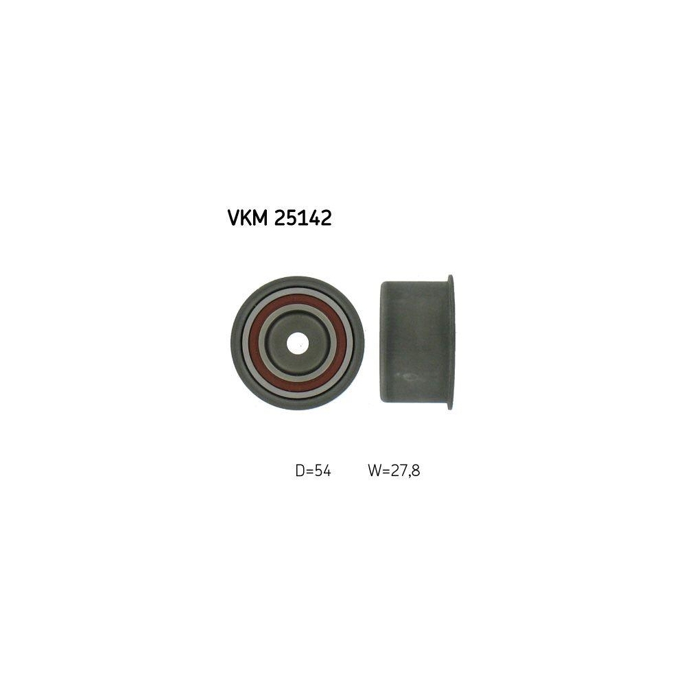 Umlenk-/Führungsrolle, Zahnriemen SKF VKM 25142 für OPEL VAUXHALL, links oben