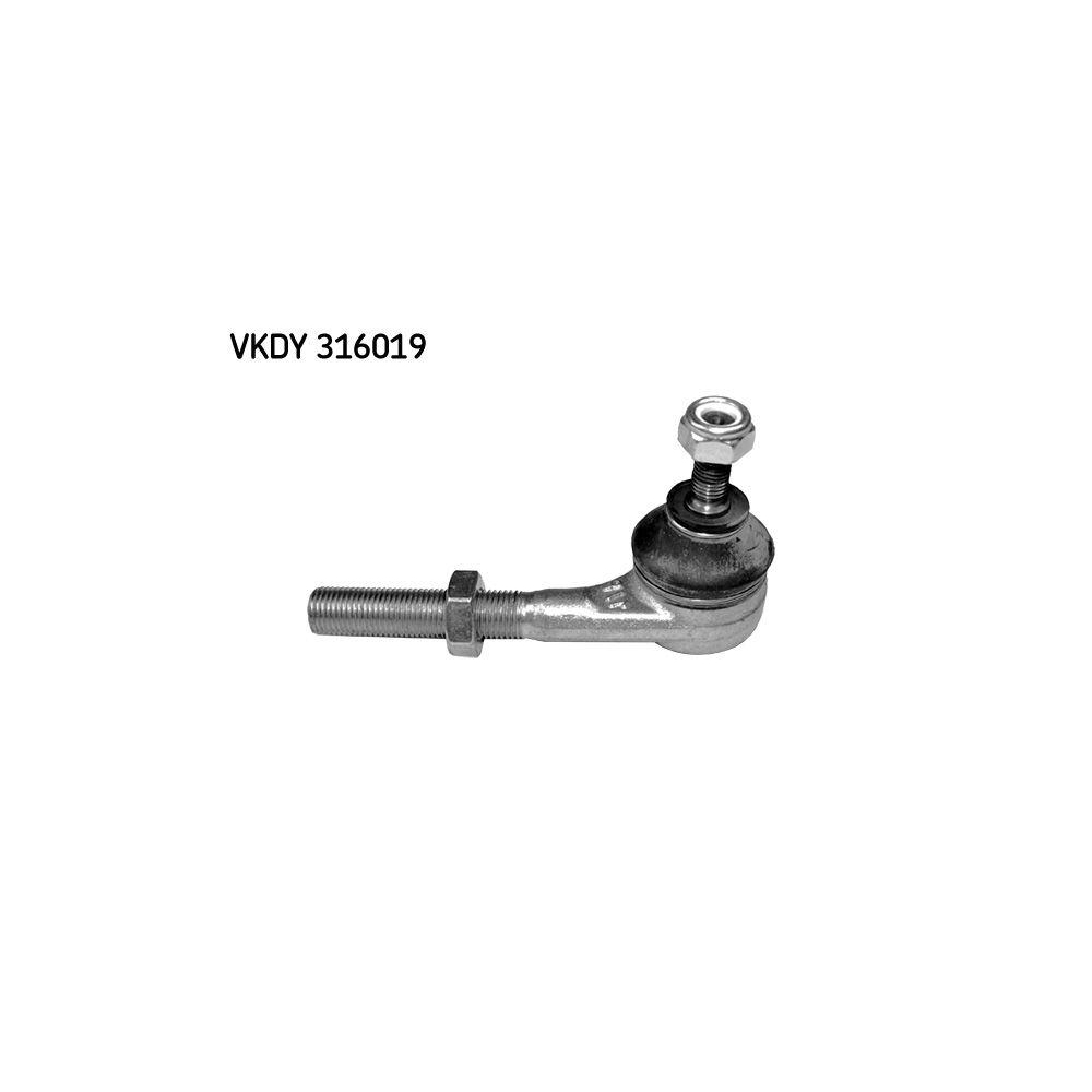 Spurstangenkopf SKF VKDY 316019 für RENAULT, Vorderachse links