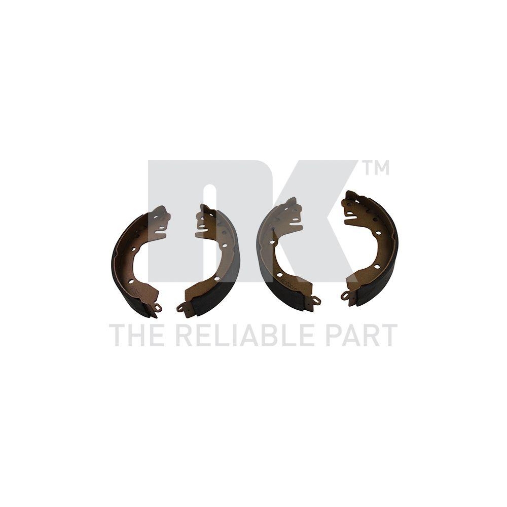 Bremsbackensatz NK 2730452 f&uuml;r MITSUBISHI, Hinterachse