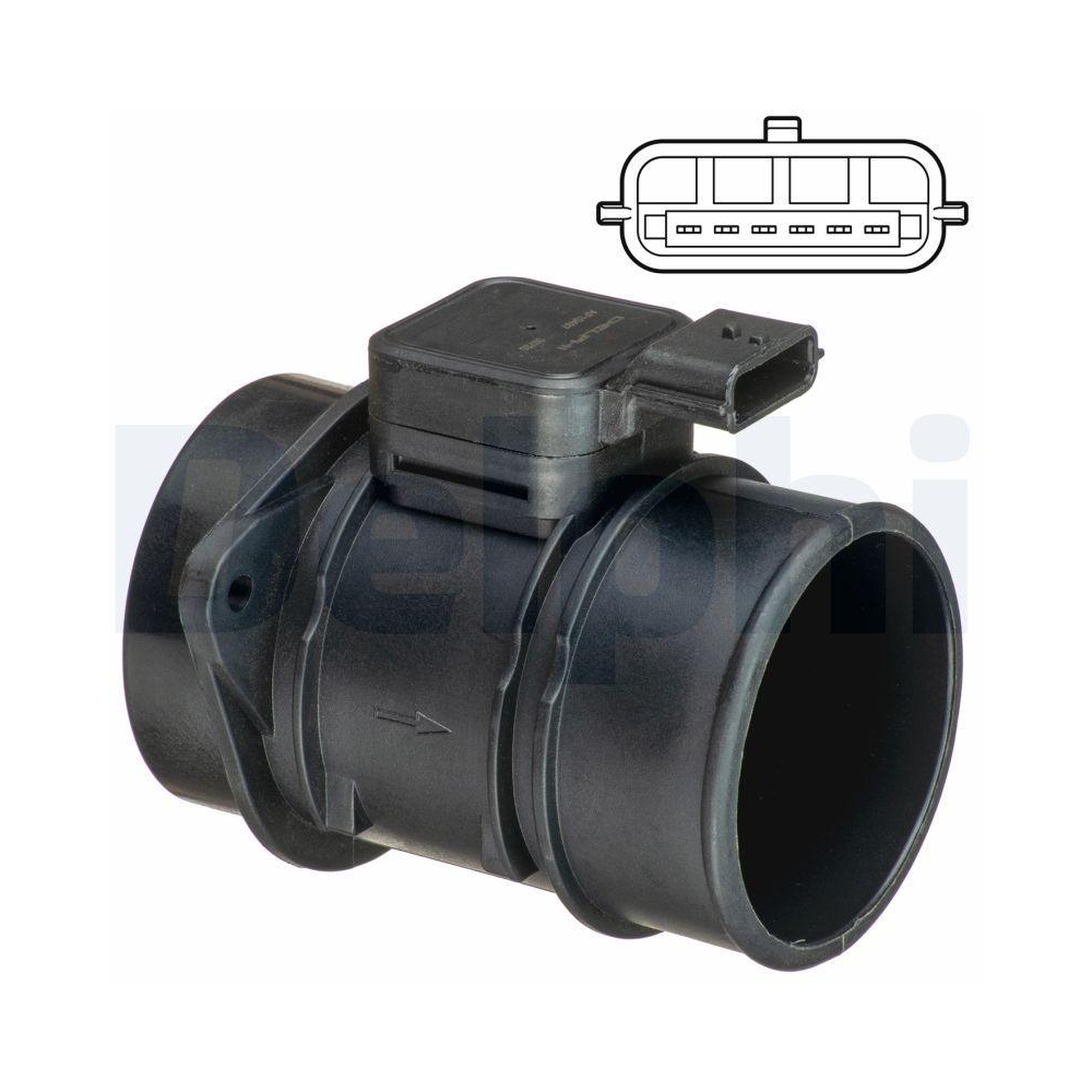 DELPHI AF10497-12B1 Luftmassenmesser f&uuml;r NISSAN RENAULT