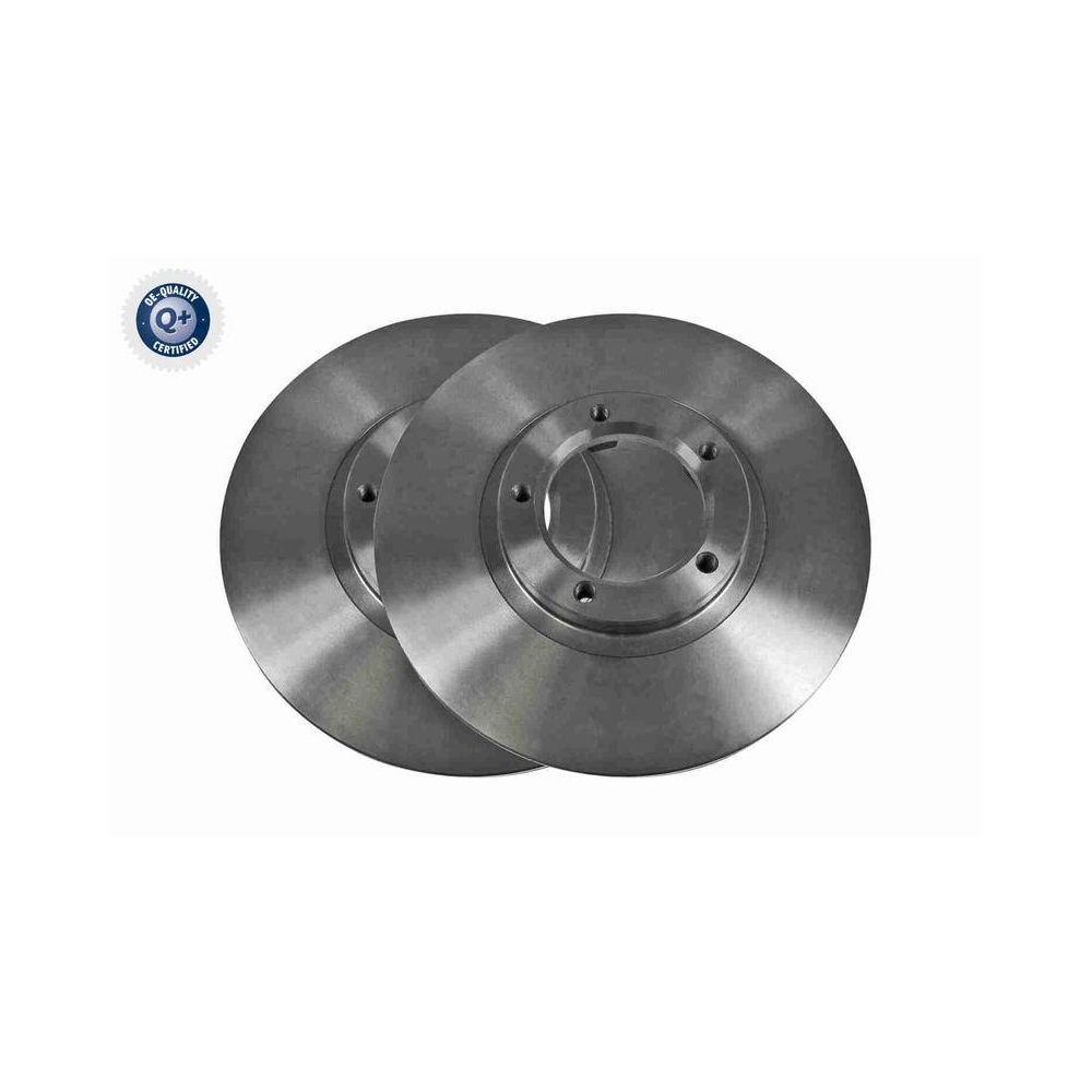 VAICO V25-80011 2 St&uuml;ck Bremsscheiben Q+, Erstausr&uuml;sterqualit&auml;t f&uuml;r FORD, Vorderachse