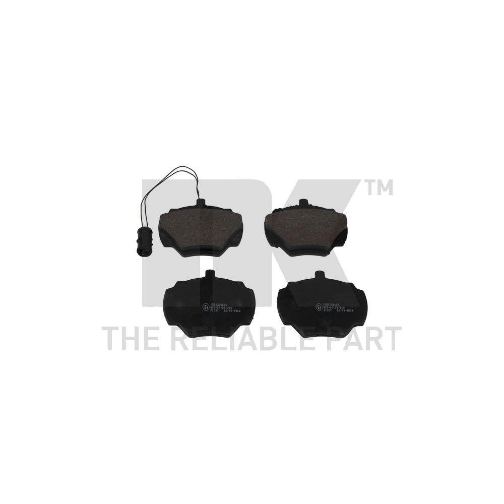 Bremsbelagsatz, Scheibenbremse NK 224005 für LAND ROVER, Hinterachse