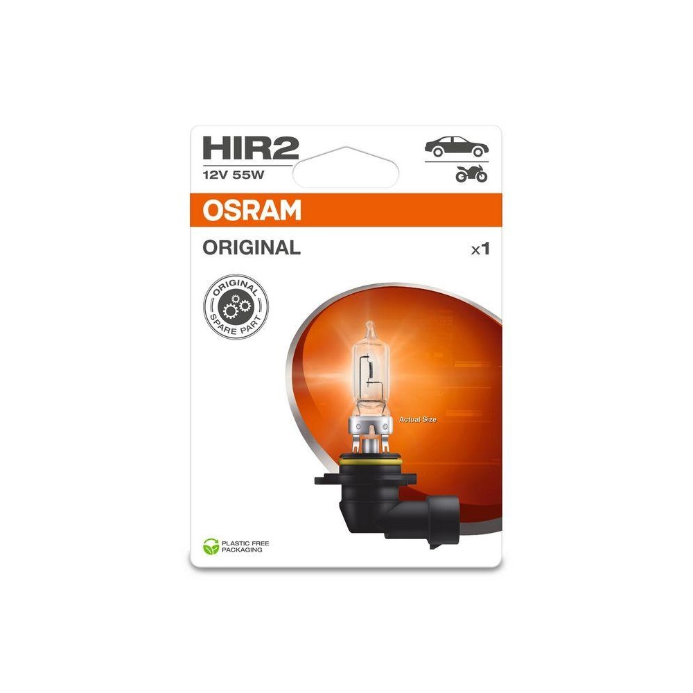Glühlampe, Abbiegescheinwerfer ams-OSRAM 9012-1BL ORIGINAL für