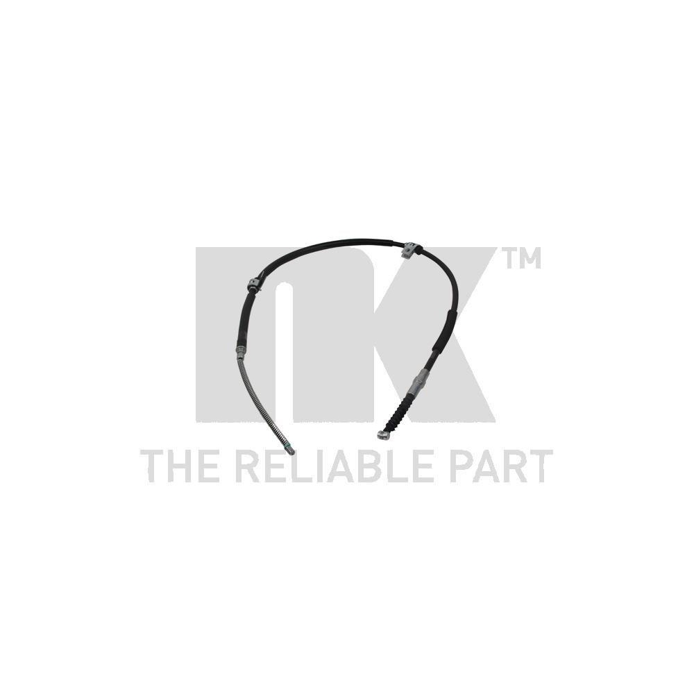 Seilzug, Feststellbremse NK 903459 f&uuml;r HYUNDAI, links