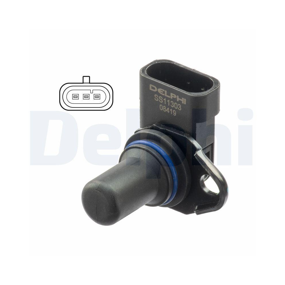 DELPHI SS11303 Sensor, Nockenwellenposition f&uuml;r HYUNDAI KIA, vorne links