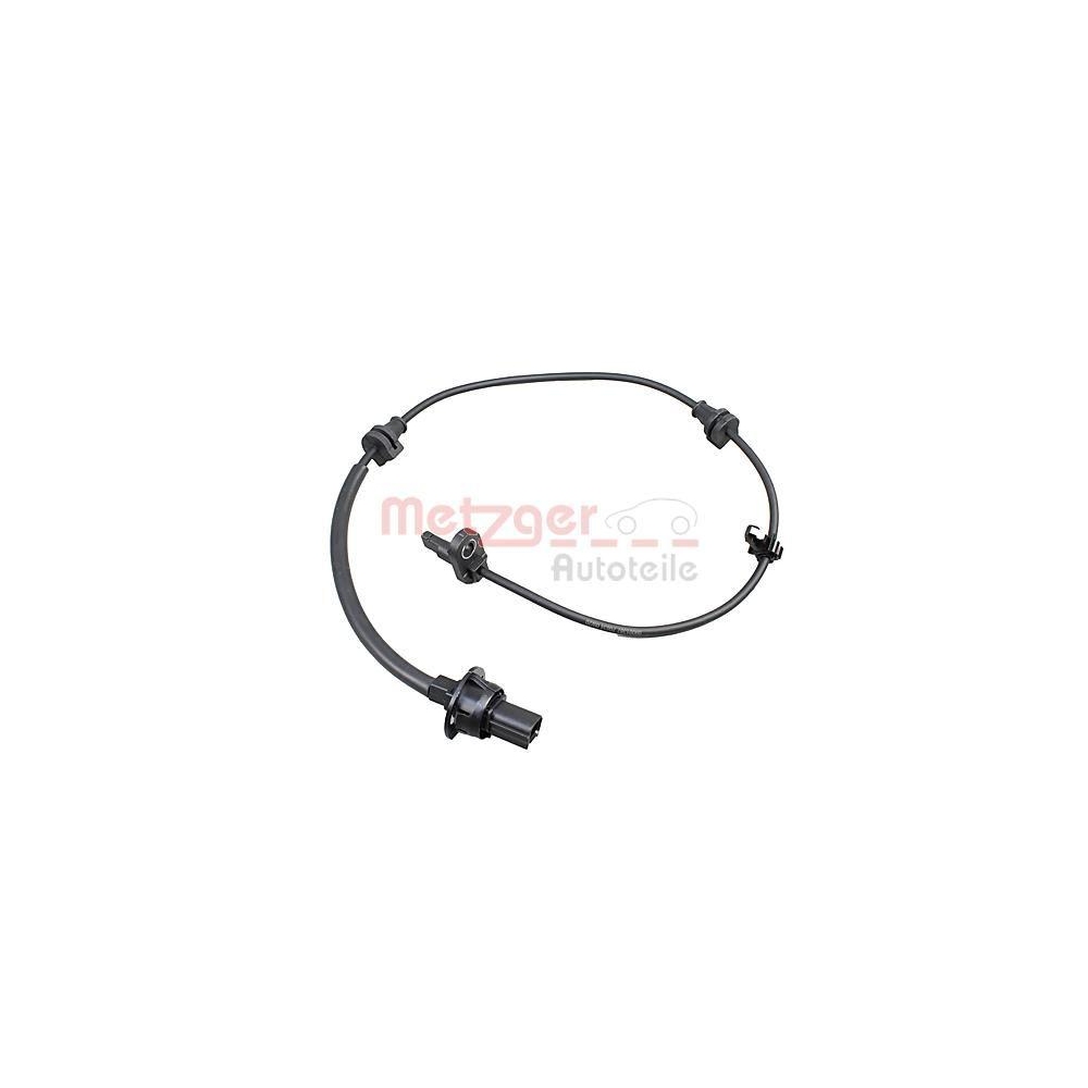 Sensor, Raddrehzahl METZGER 09001387 f&uuml;r HONDA, Vorderachse rechts