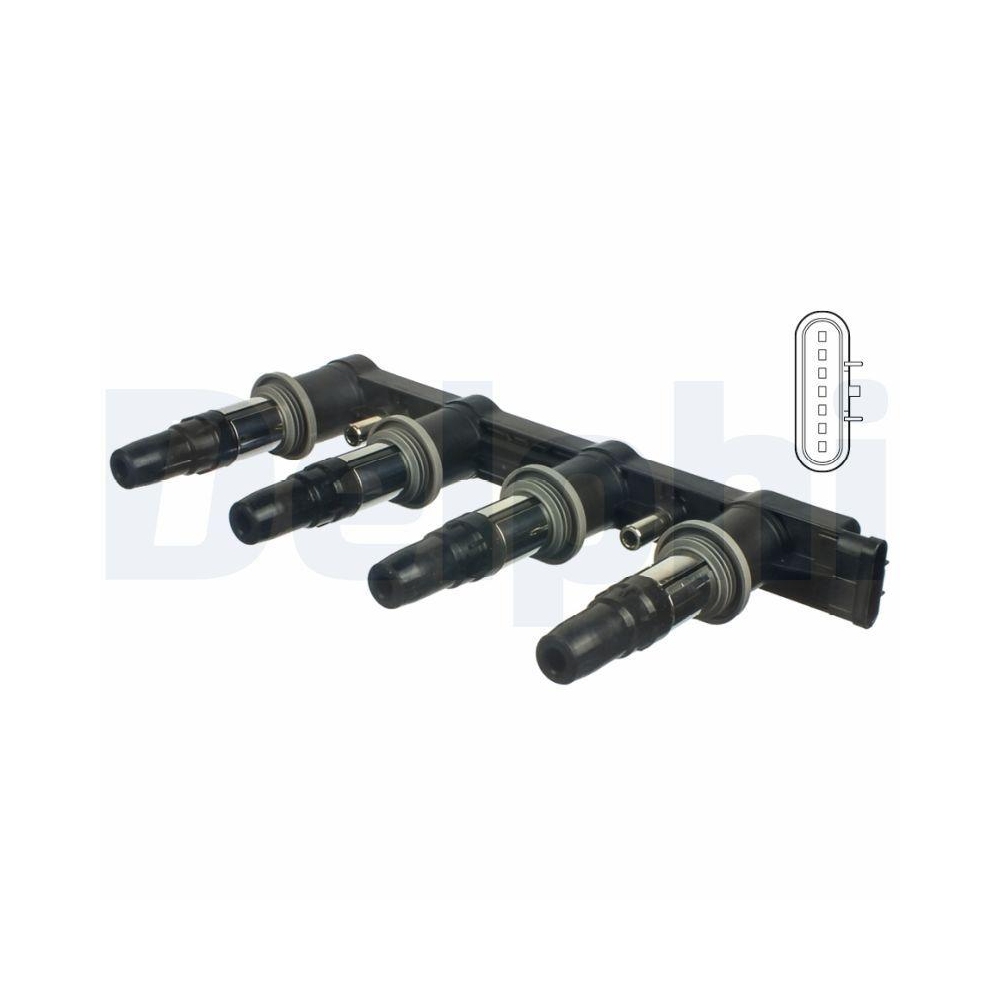 DELPHI CE01840-12B1 Z&uuml;ndspule f&uuml;r CHEVROLET HITACHI GENERAL MOTORS