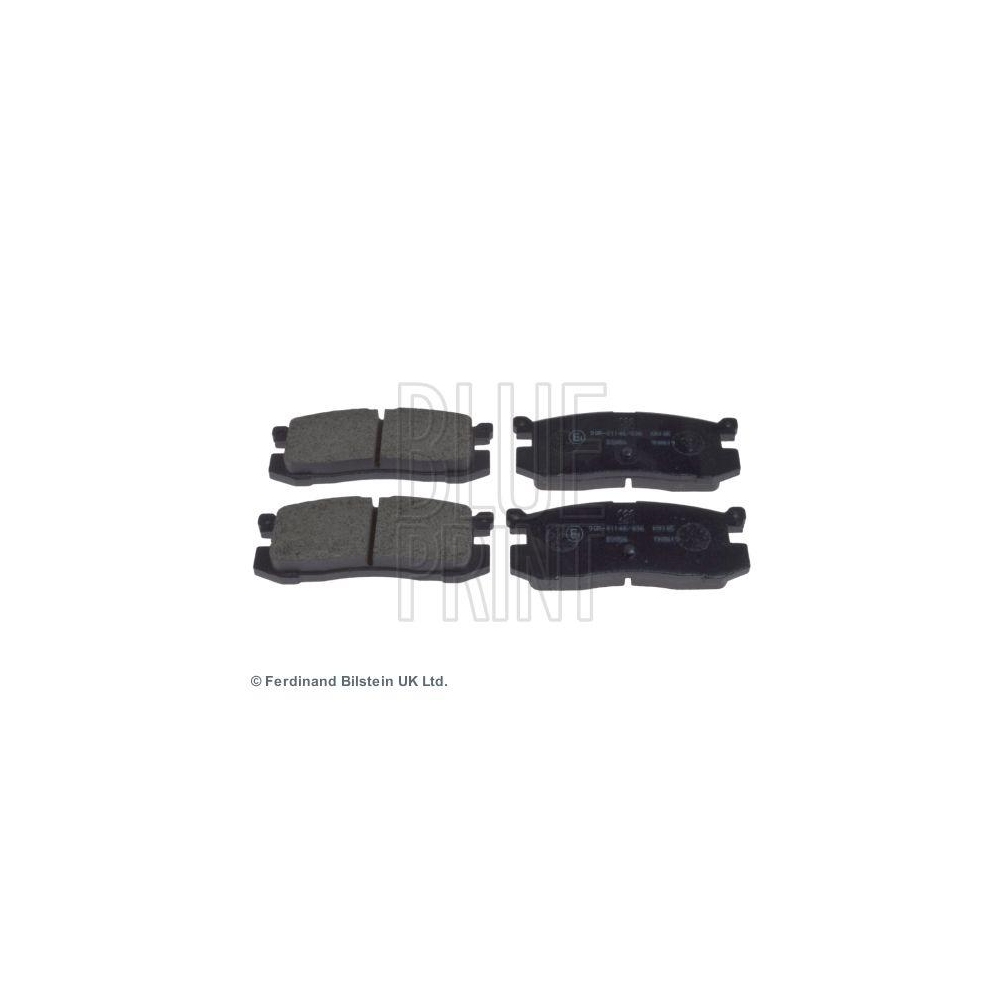 Bremsbelagsatz, Scheibenbremse BLUE PRINT ADM54223 für MAZDA, Hinterachse
