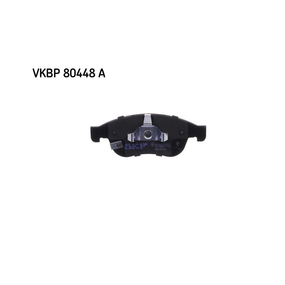 Bremsbelagsatz, Scheibenbremse SKF VKBP 80448 A f&uuml;r FIAT JEEP, Vorderachse