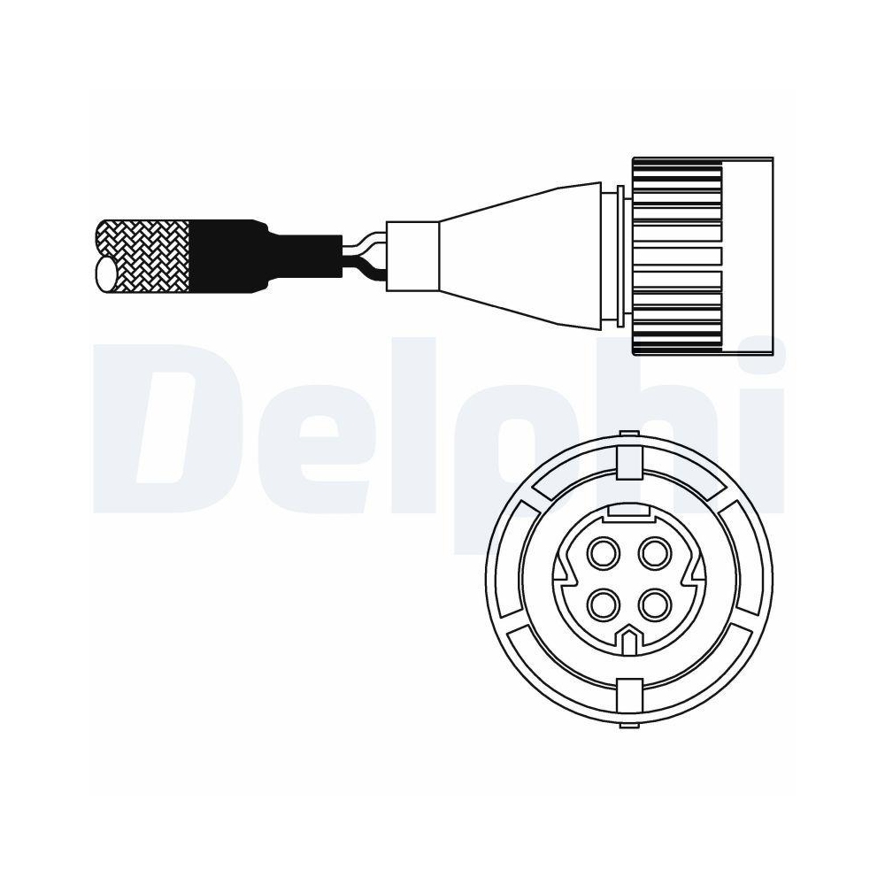 DELPHI ES10986-12B1 Lambdasonde f&uuml;r BMW