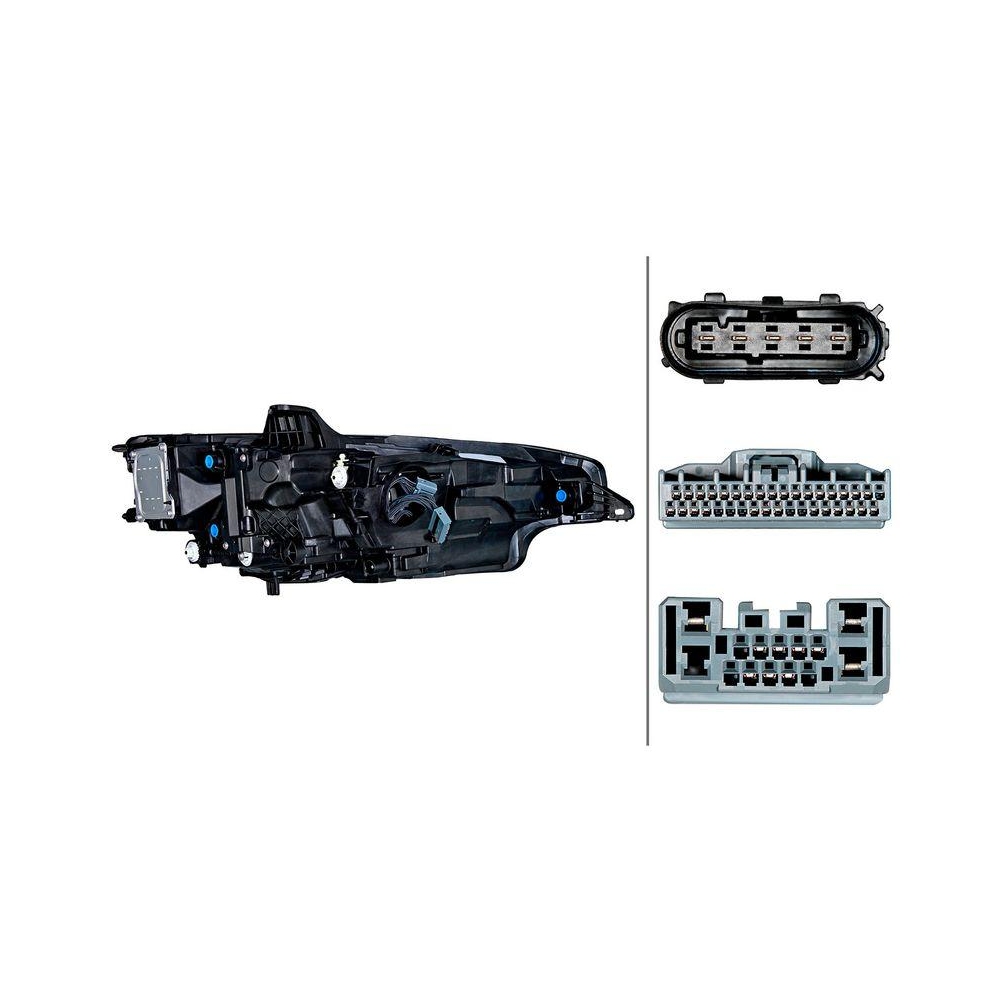 HELLA Hauptscheinwerfer 1LX 013 508-931 f&uuml;r VOLVO, links