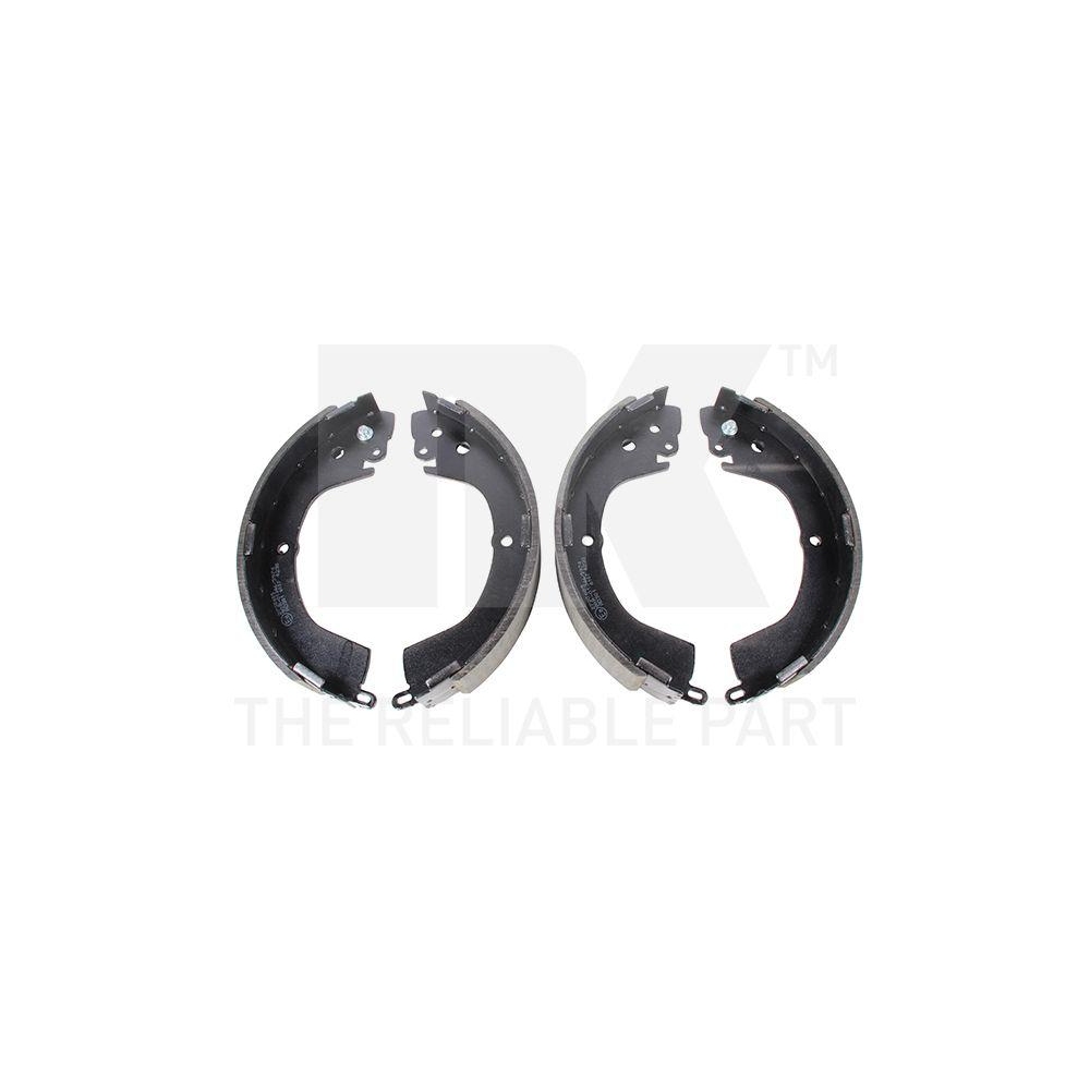 Bremsbackensatz NK 2730605 f&uuml;r MITSUBISHI, Hinterachse