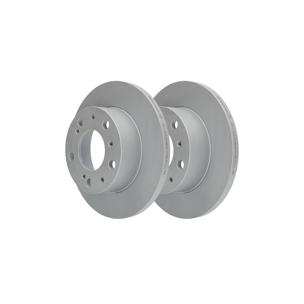 Bremsscheibe ATE 24.0116-0105.1 f&uuml;r CITRO&Euml;N FIAT PEUGEOT, Vorderachse