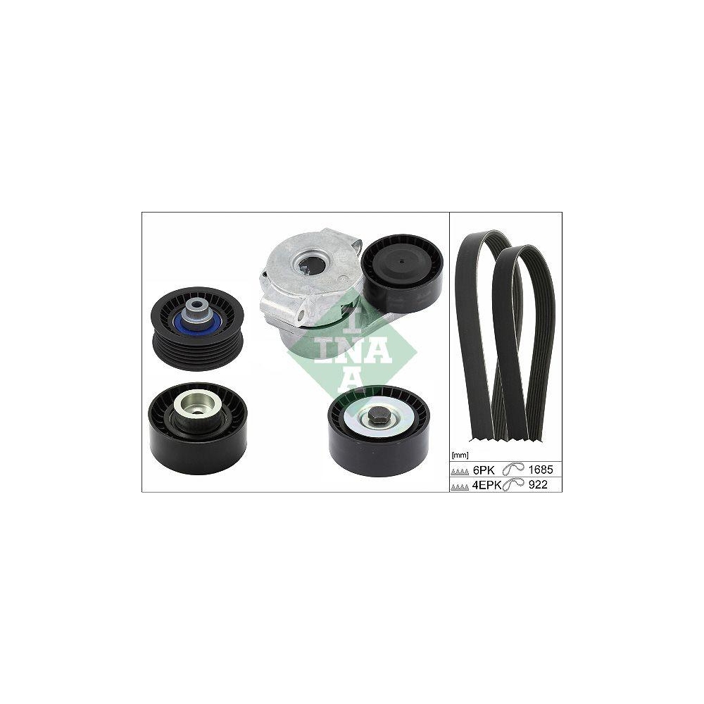 Keilrippenriemensatz Schaeffler INA 529 0526 10 f&uuml;r FORD