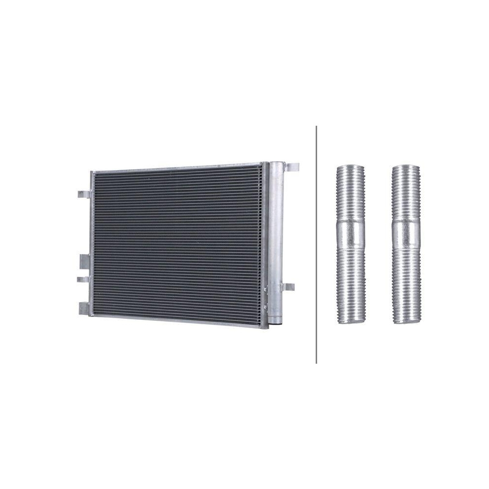 HELLA Kondensator, Klimaanlage 8FC 366 221-261 >>> Easy2Fit <<< für HYUNDAI KIA