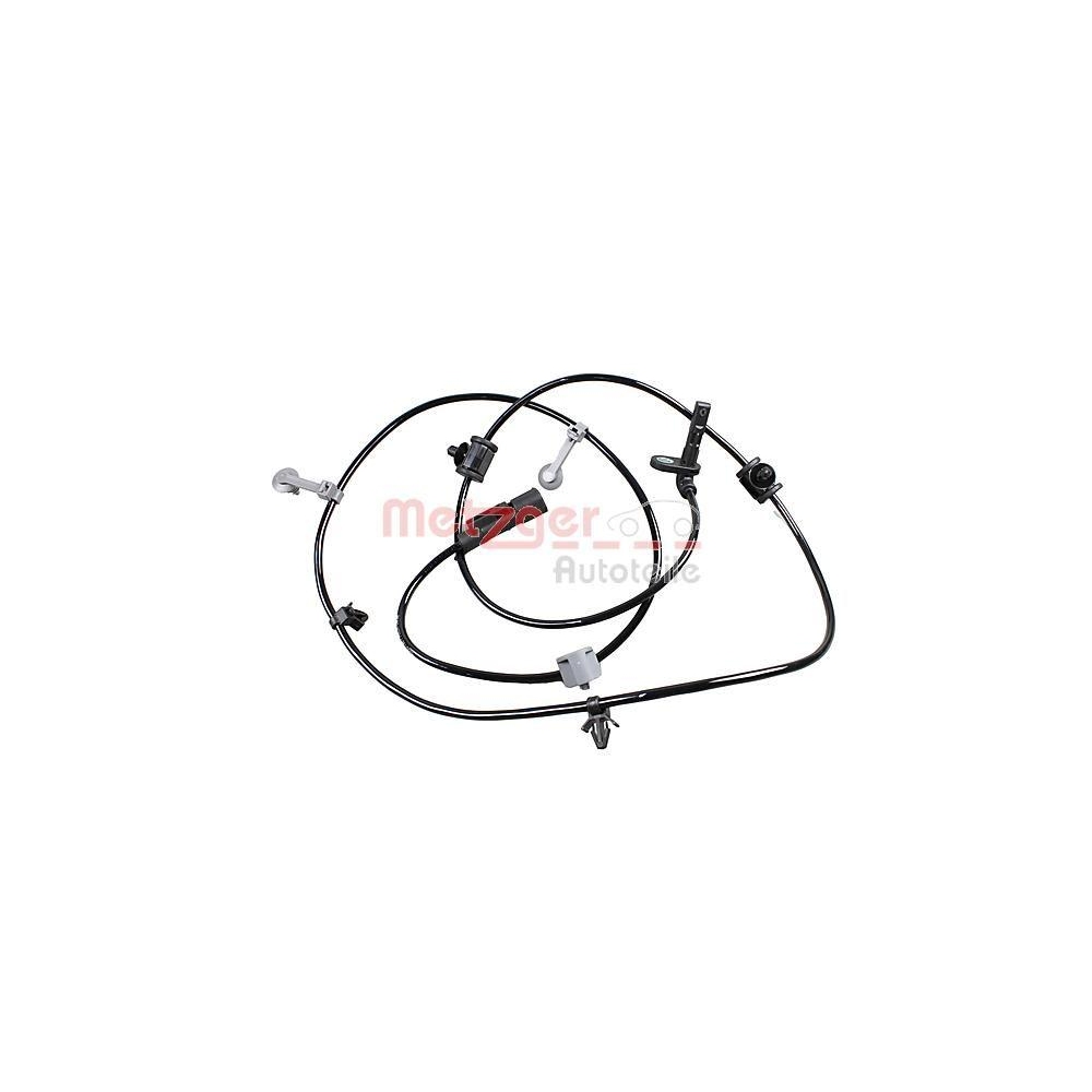 Sensor, Raddrehzahl METZGER 09001391 f&uuml;r OPEL GENERAL MOTORS, Hinterachse links