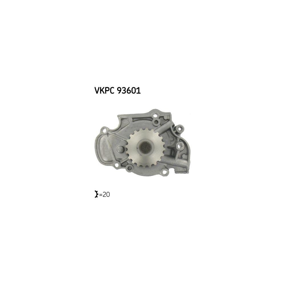 Wasserpumpe, Motorkühlung SKF VKPC 93601 für HONDA ROVER HONDA (DONGFENG)