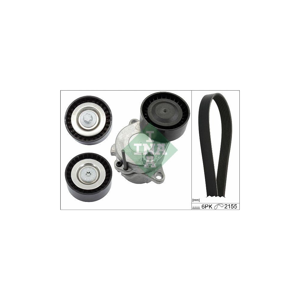 Keilrippenriemensatz Schaeffler INA 529 0321 10 f&uuml;r CHRYSLER FIAT MERCEDES-BENZ