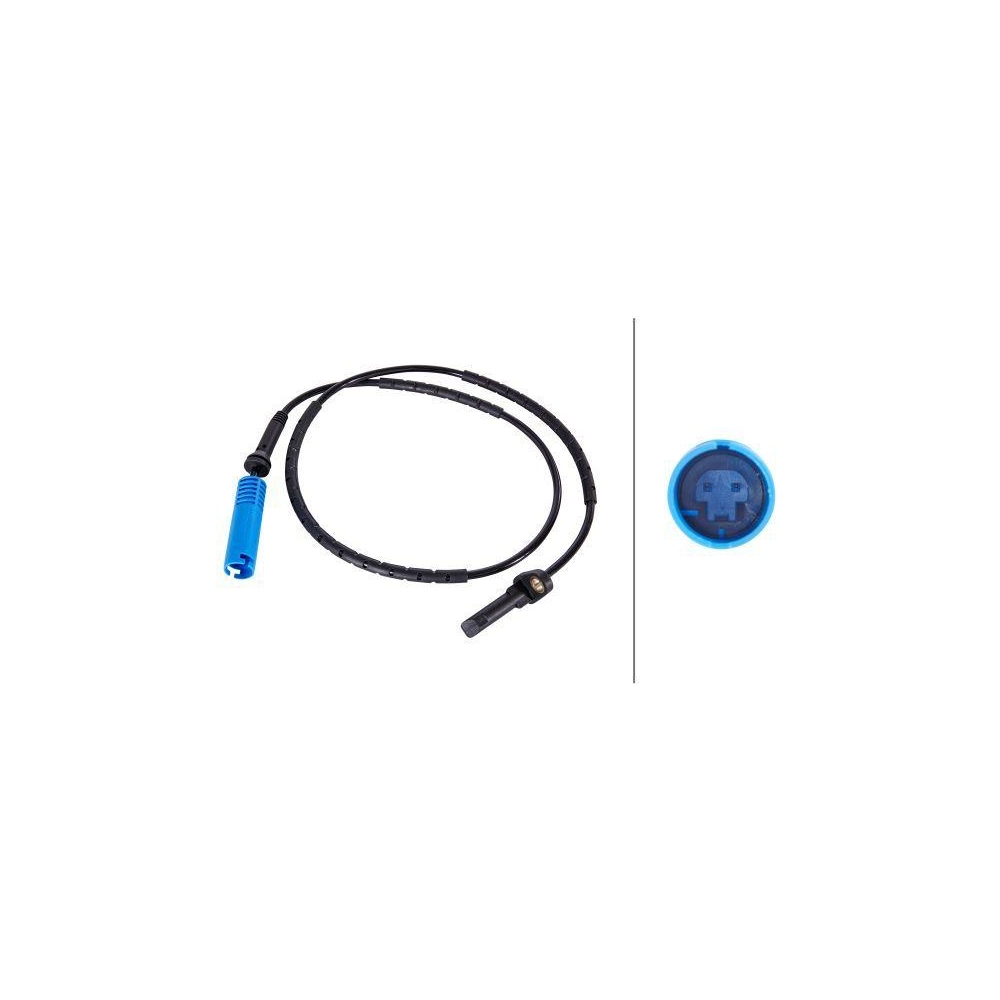 HELLA Sensor, Raddrehzahl 6PU 012 806-111 f&uuml;r BMW, Hinterachse