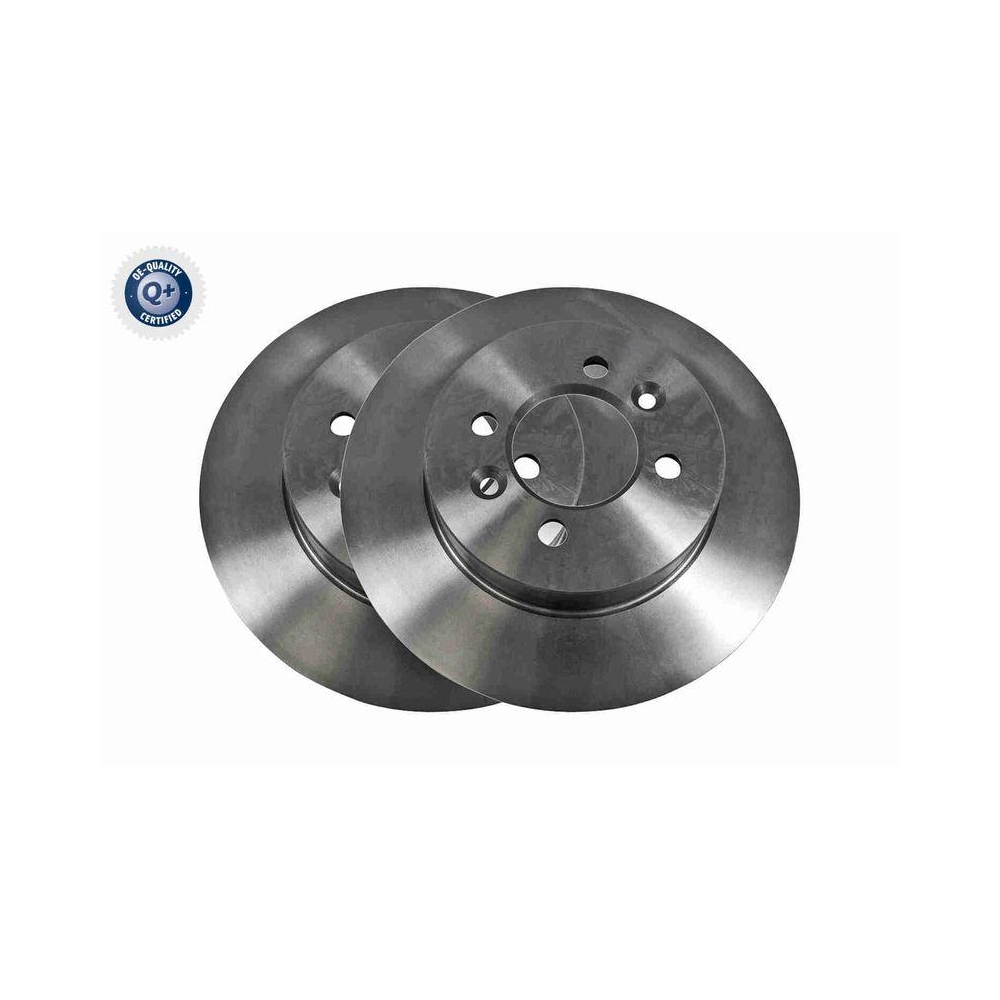 VAICO V46-40006 2 St&uuml;ck Bremsscheiben Q+, Erstausr&uuml;sterqualit&auml;t f&uuml;r RENAULT, Hinterachse