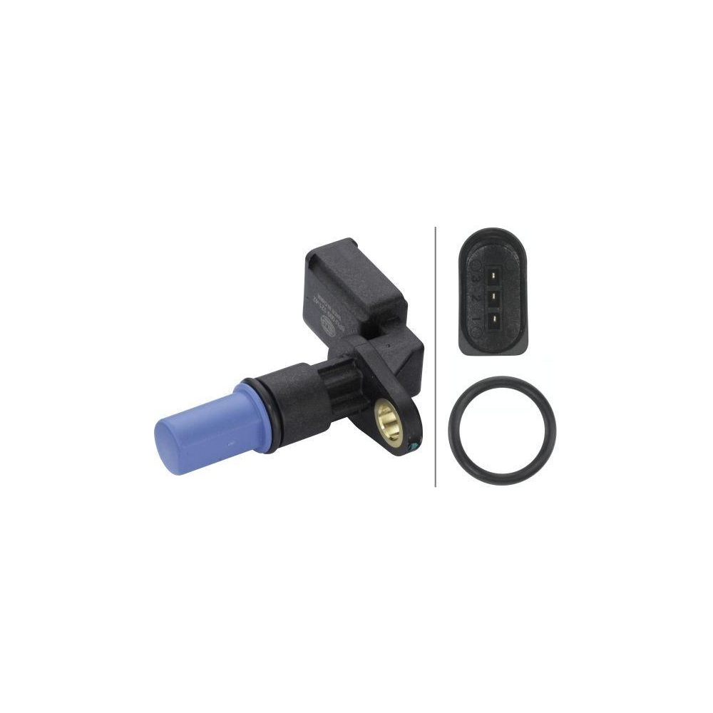 HELLA Sensor, Nockenwellenposition 6PU 009 121-421 f&uuml;r AUDI SEAT SKODA VW
