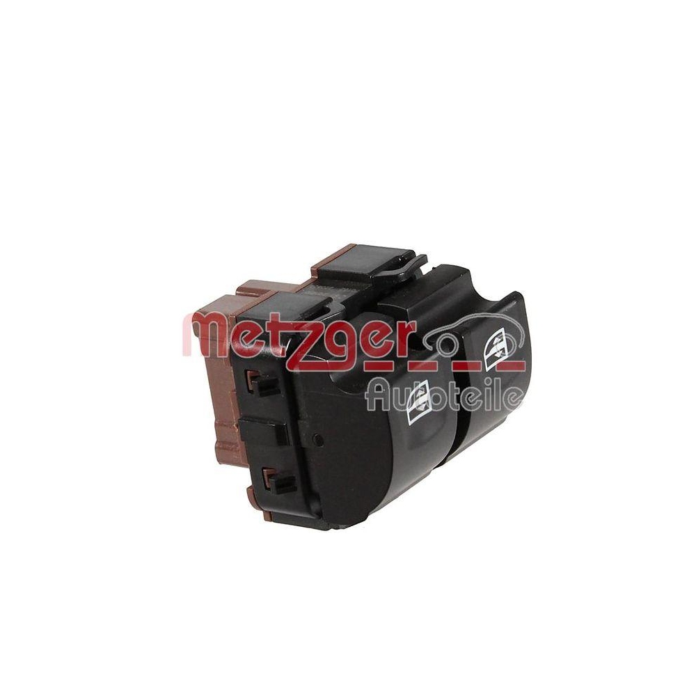 Schalter, Fensterheber METZGER 0916953 für RENAULT, fahrerseitig