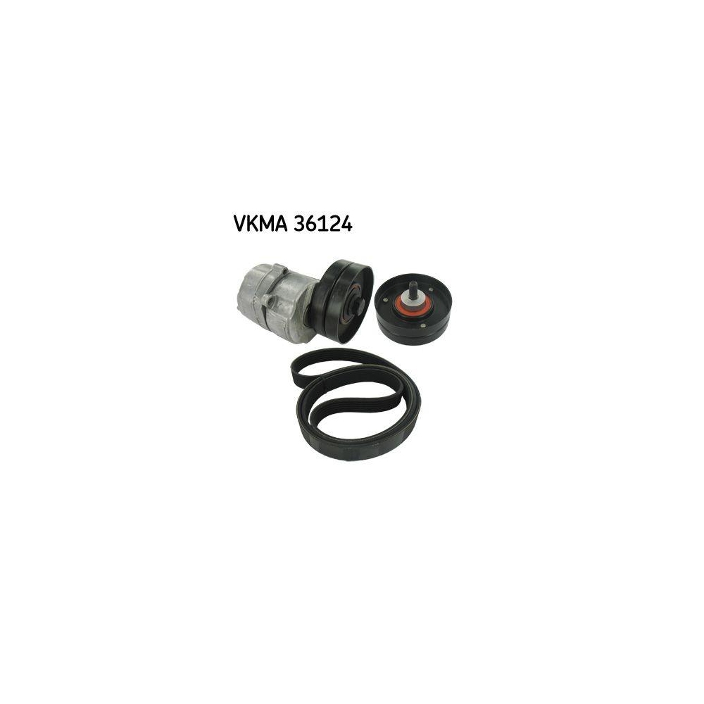 Keilrippenriemensatz SKF VKMA 36124 f&uuml;r ALFA ROMEO AUDI FIAT FORD LANCIA SEAT VW