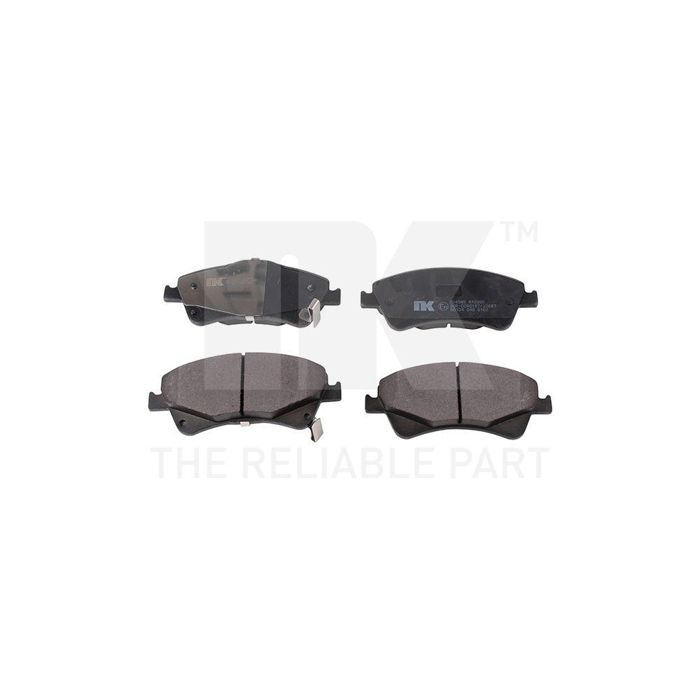 Bremsbelagsatz, Scheibenbremse NK 224585 f&uuml;r TOYOTA, Vorderachse
