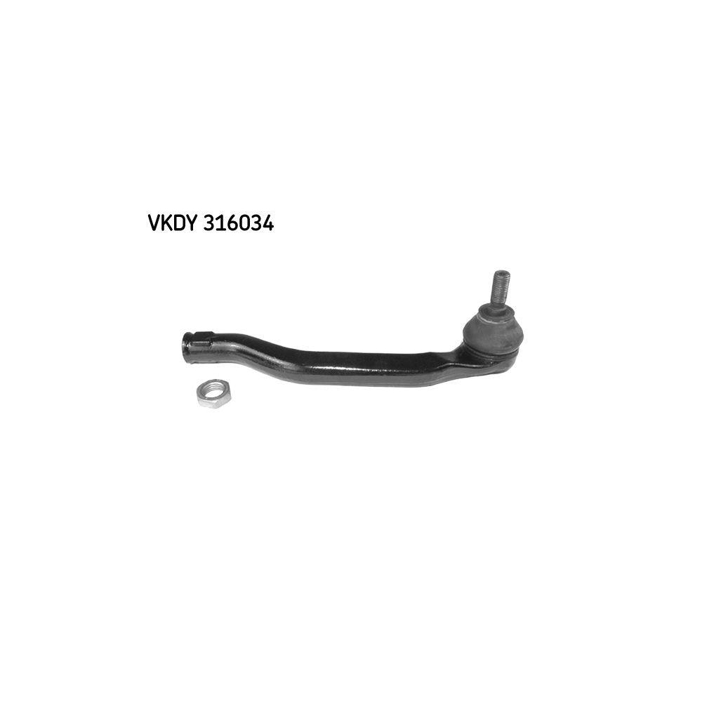 Spurstangenkopf SKF VKDY 316034 f&uuml;r RENAULT, Vorderachse links