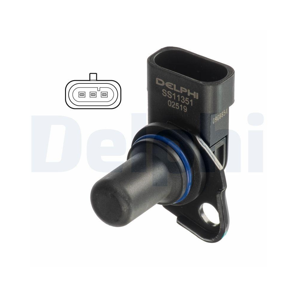 DELPHI SS11351 Sensor, Nockenwellenposition f&uuml;r HYUNDAI KIA, rechts