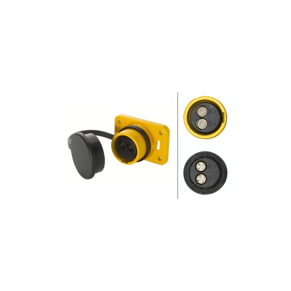 HELLA Steckdose 8JB 010 806-001 für SCANIA