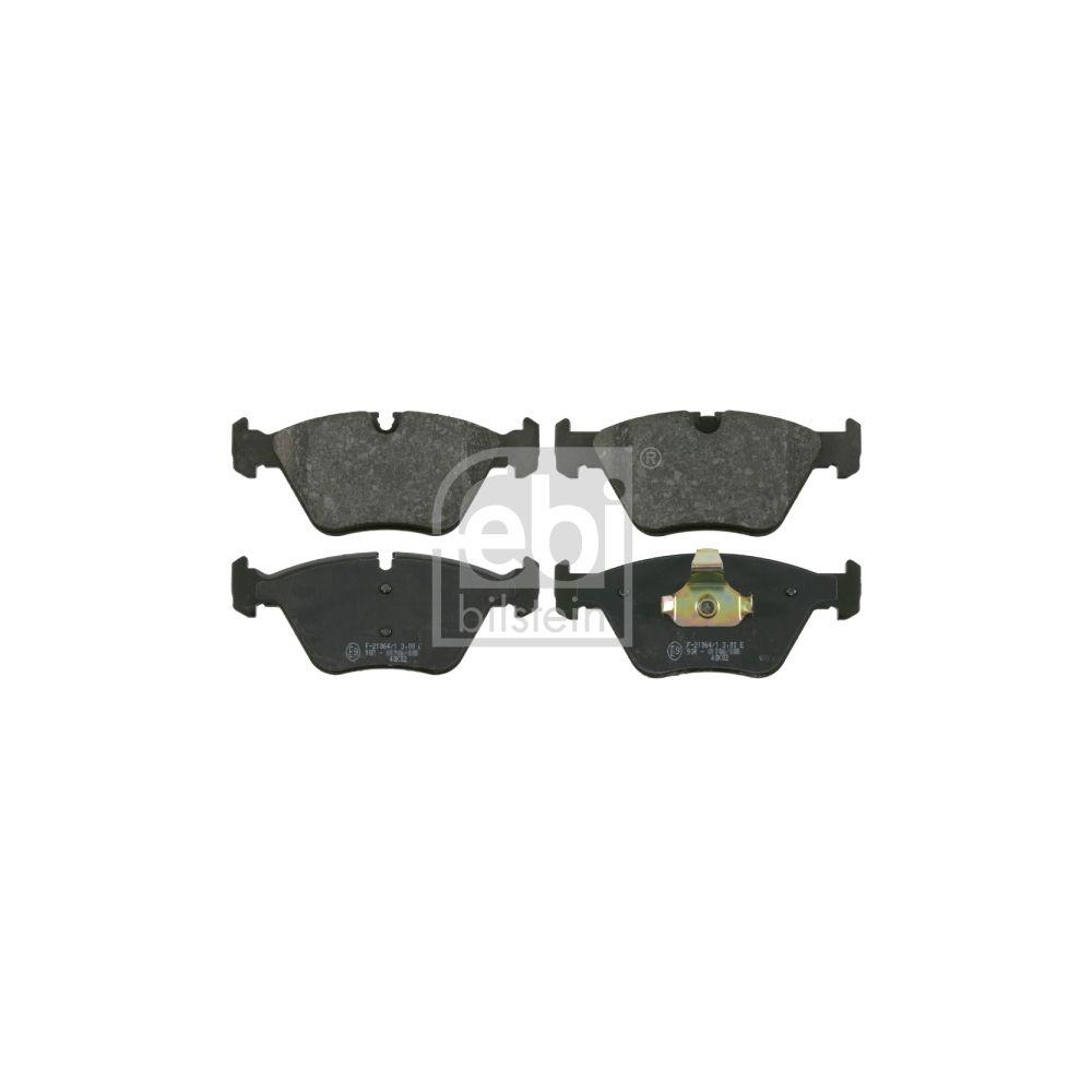 FEBI BILSTEIN Bremsbelagsatz, Scheibenbremse 16442 f&uuml;r BMW MG, Vorderachse