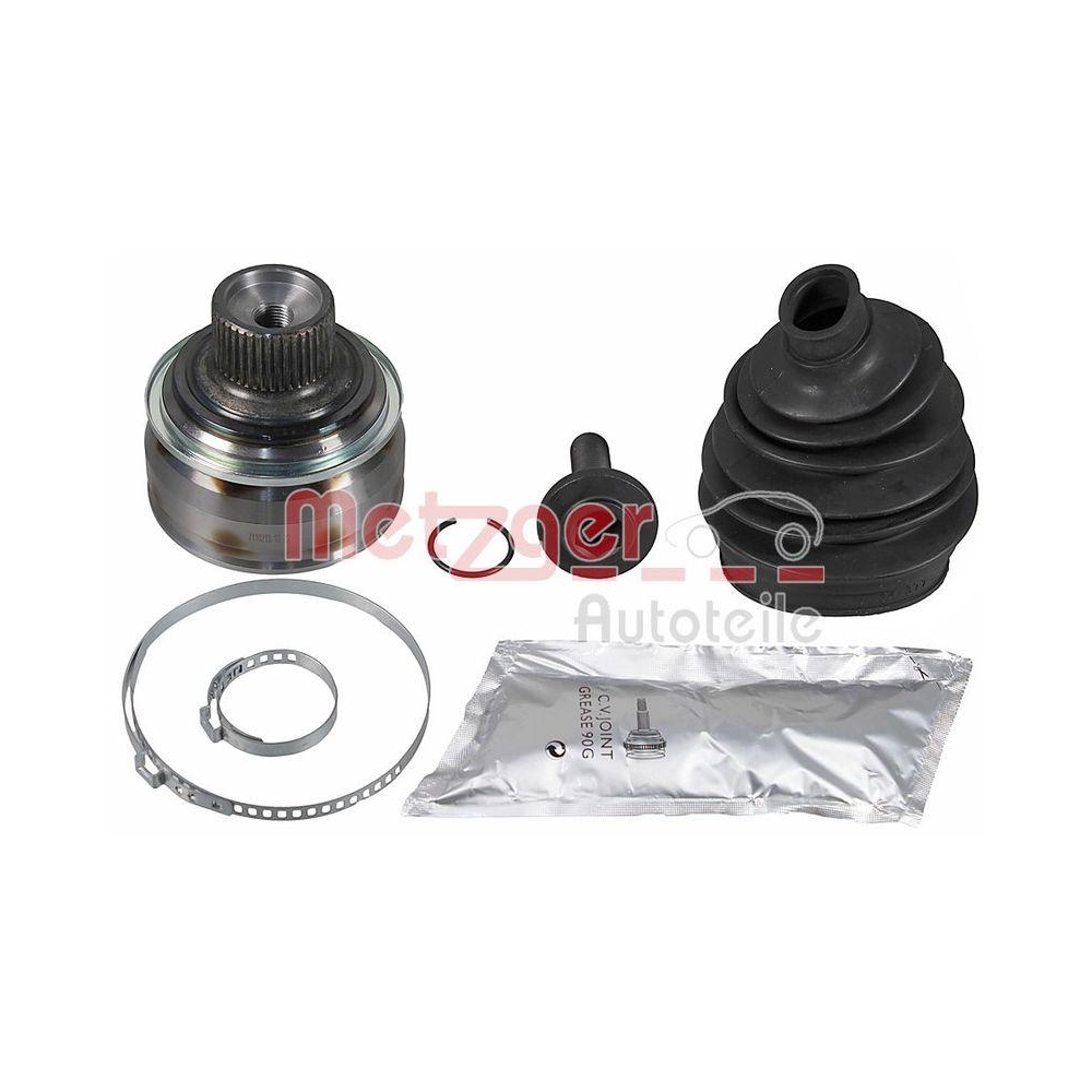 Gelenksatz, Antriebswelle METZGER 7110213 GREENPARTS f&uuml;r AUDI, Vorderachse links