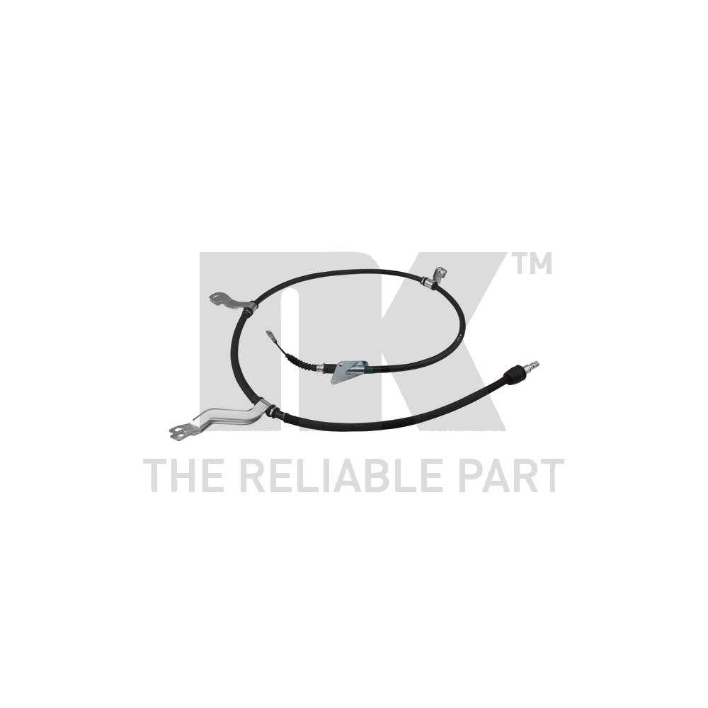 Seilzug, Feststellbremse NK 903468 f&uuml;r HYUNDAI, rechts