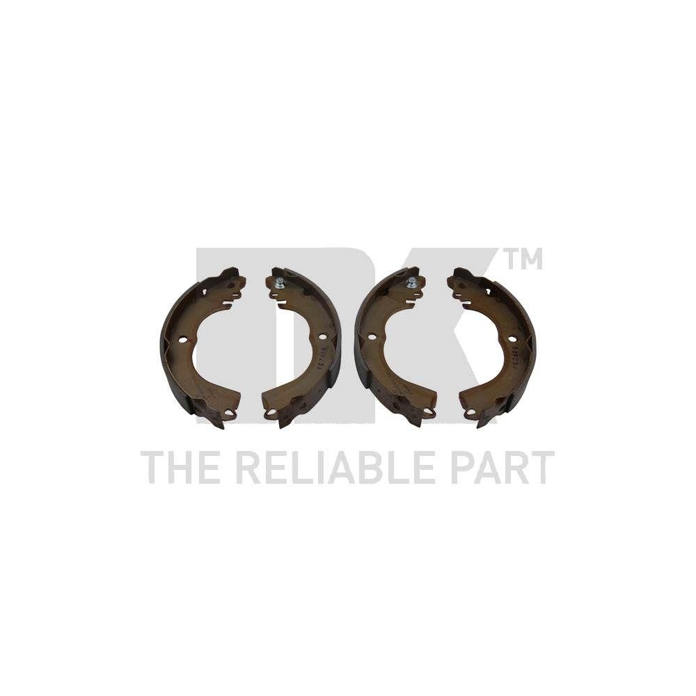 Bremsbackensatz NK 2730862 für MITSUBISHI, Hinterachse
