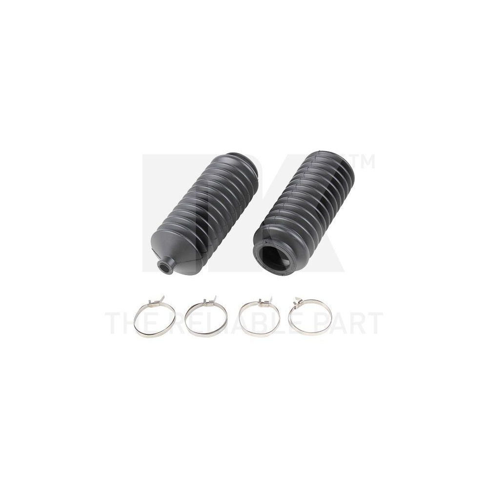 Faltenbalgsatz, Lenkung NK 5093905 für RENAULT RENAULT TRUCKS, Vorderachse links
