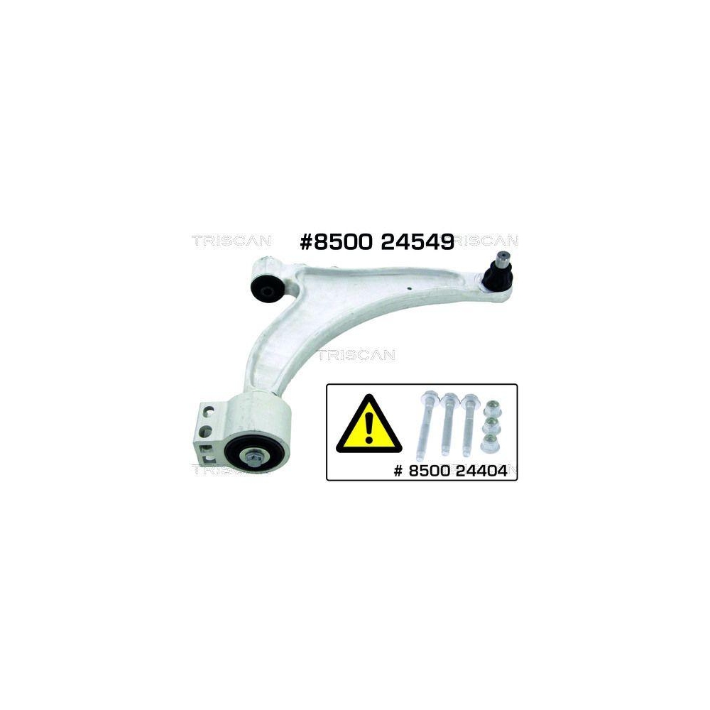 Lenker, Radaufh&auml;ngung TRISCAN 8500 24549 f&uuml;r OPEL PEUGEOT VAUXHALL, au&szlig;en, unten