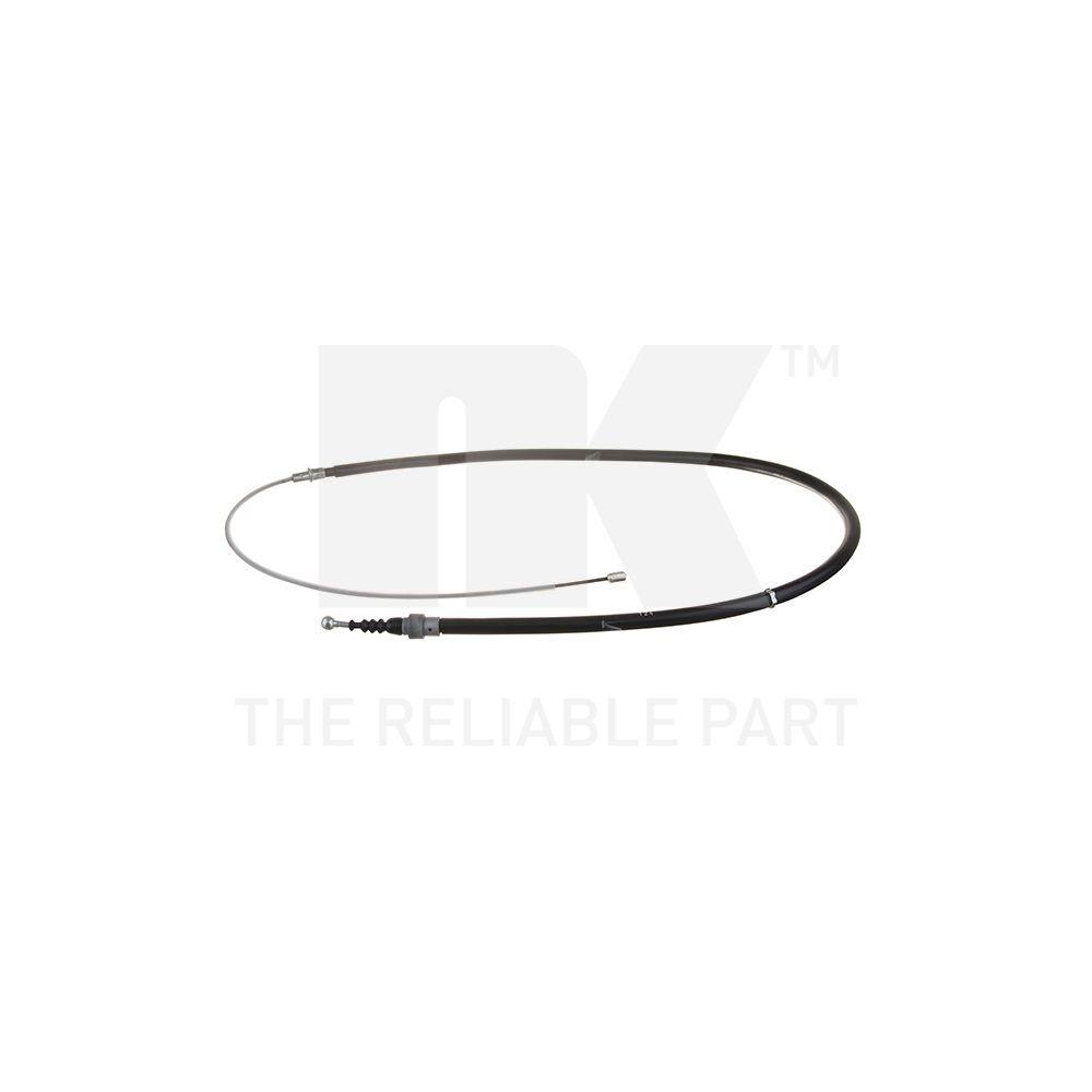 Seilzug, Feststellbremse NK 904316 f&uuml;r SEAT SKODA VW, hinten links, links