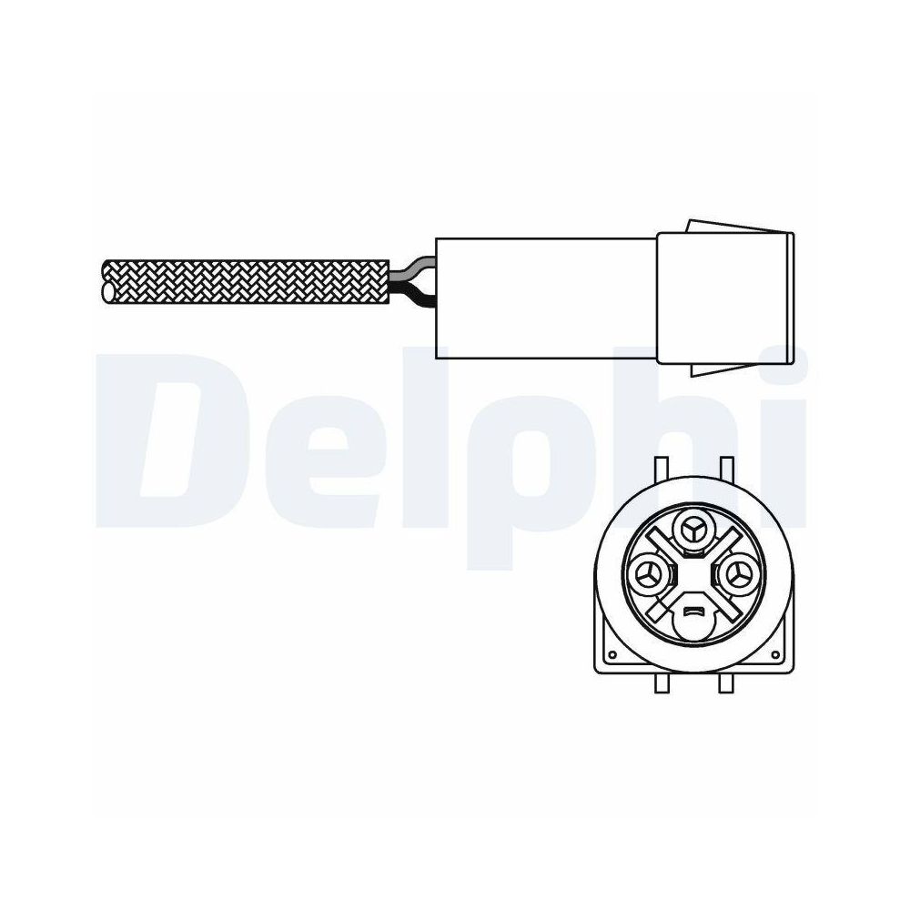 DELPHI ES10993-12B1 Lambdasonde f&uuml;r FORD HONDA, links, rechts, vor Katalysator