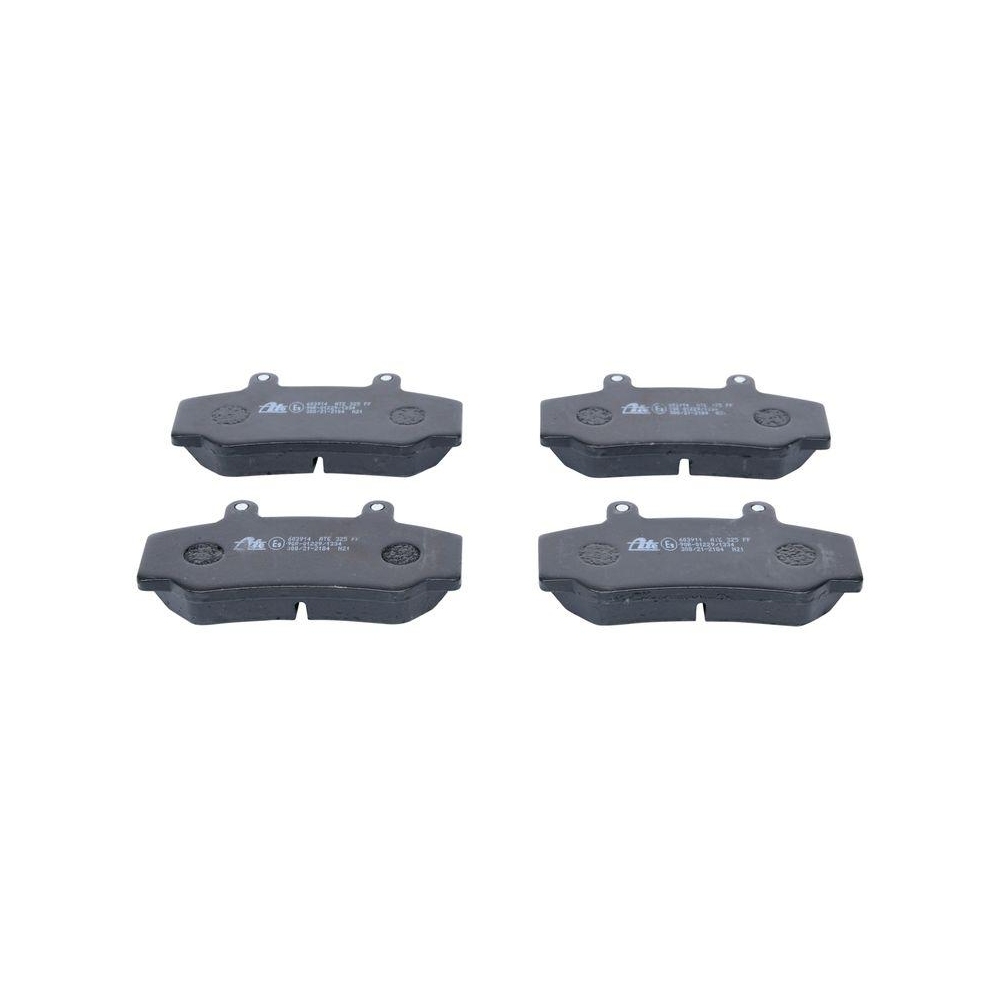 Bremsbelagsatz, Scheibenbremse ATE 13.0460-3914.2 f&uuml;r VOLVO, Vorderachse