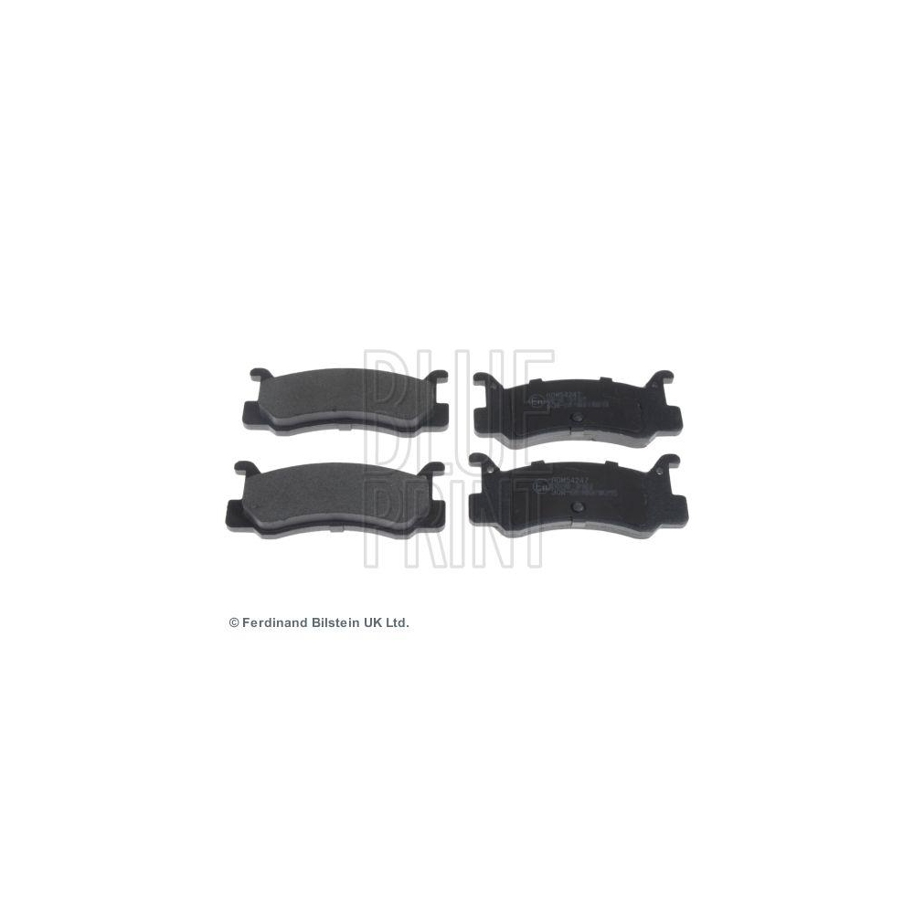 Bremsbelagsatz, Scheibenbremse BLUE PRINT ADM54247 f&uuml;r DAIHATSU MAZDA