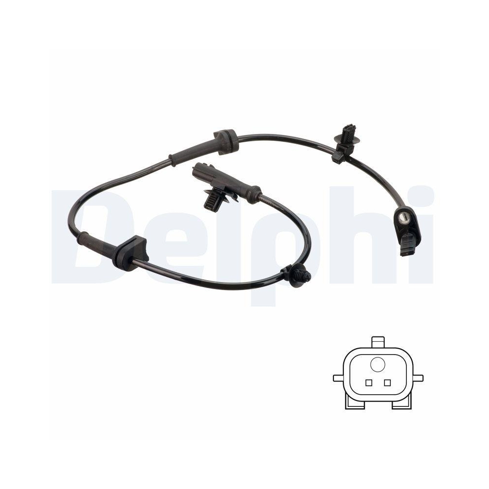 DELPHI SS20791 Sensor, Raddrehzahl f&uuml;r FORD, Vorderachse