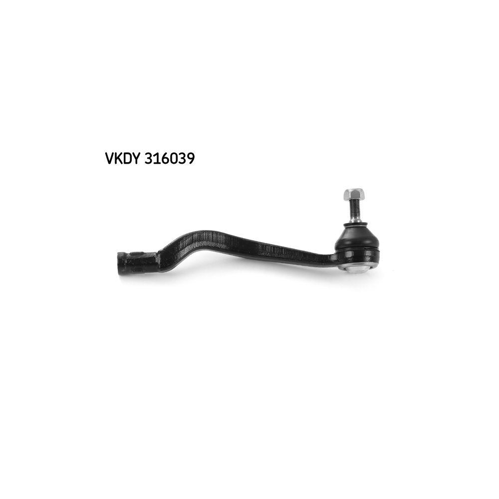 Spurstangenkopf SKF VKDY 316039 f&uuml;r RENAULT DACIA, Vorderachse rechts