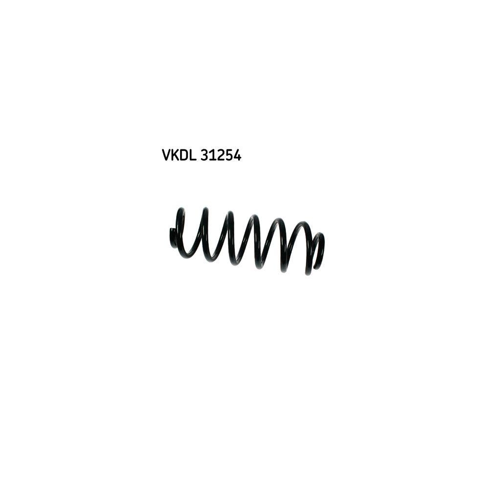 Fahrwerksfeder SKF VKDL 31254 f&uuml;r AUDI, Vorderachse