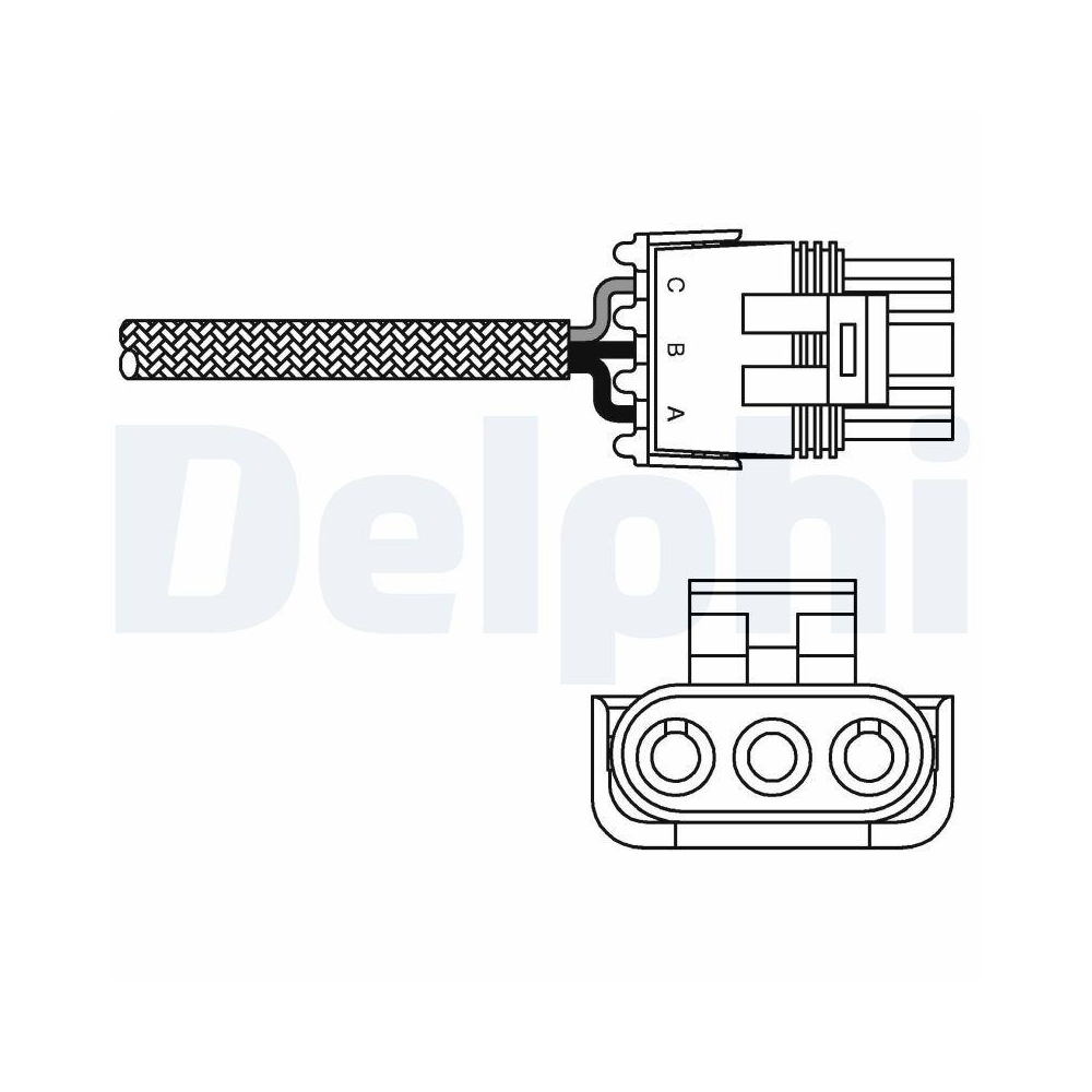 DELPHI ES10996-12B1 Lambdasonde f&uuml;r OPEL VAUXHALL GENERAL MOTORS