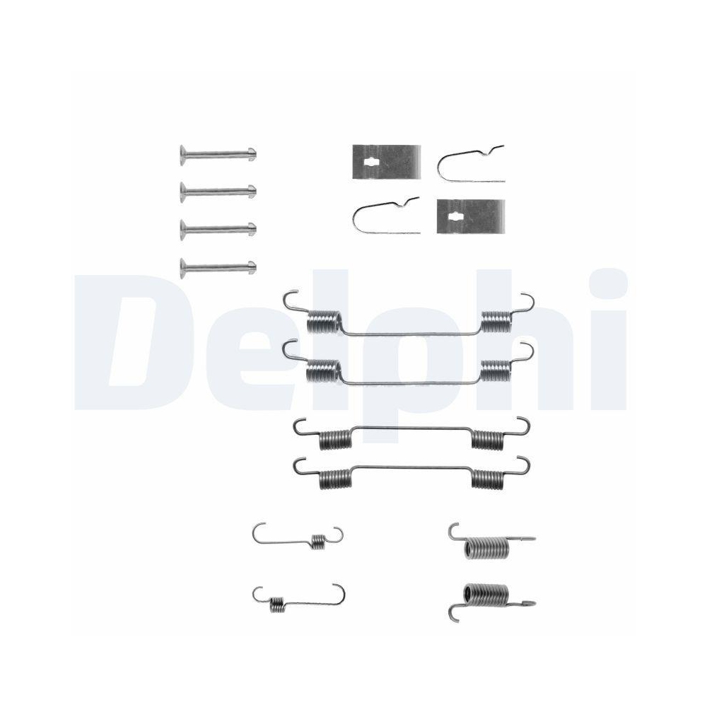 DELPHI LY1202 Zubeh&ouml;rsatz, Bremsbacken f&uuml;r, Hinterachse