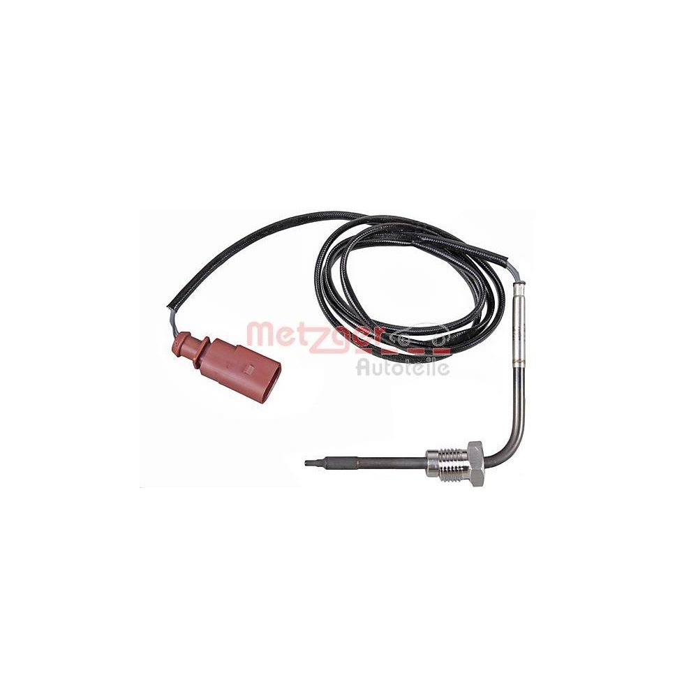 Sensor, Abgastemperatur METZGER 0894905 f&uuml;r AUDI VW, vor Ru&szlig;partikelfilter